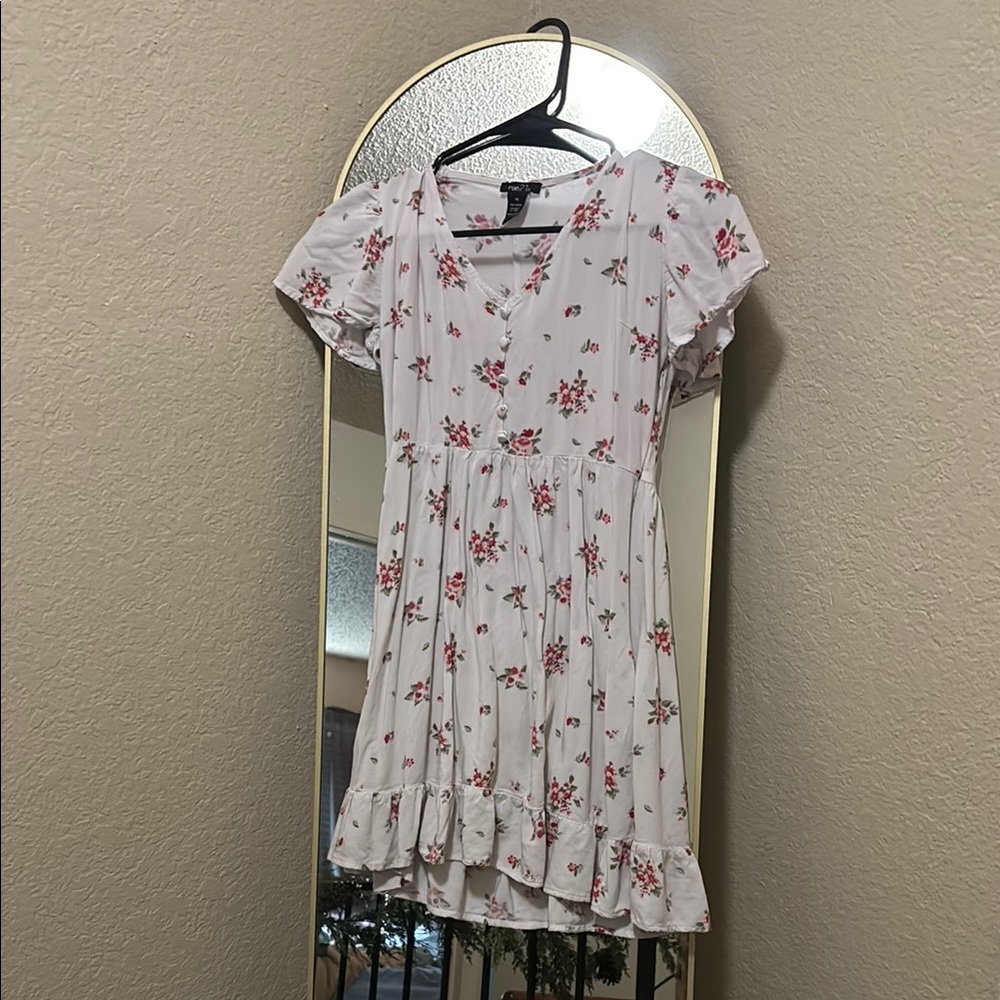 Rue21 White Floral Kids Dress